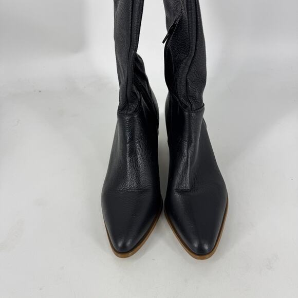 Intentionally Blank Carlos Leather Tall Boot in Black - Picture 6 of 11